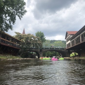 Cool River Tubing & Ziplines - Floating through Helen. Don't fall out and put on a show for everyone eating. - Tubing Near Me - Helen, Georgia Cool River Tubing & Ziplines - Floating through Helen. Don't fall out and put on a show for everyone eating. - Tubing Near Me - Helen, Georgia