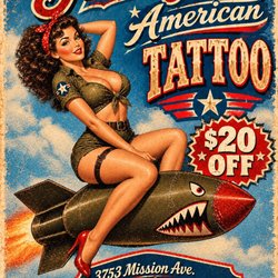 Freddy V's American Tattoo
