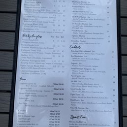 Wine List