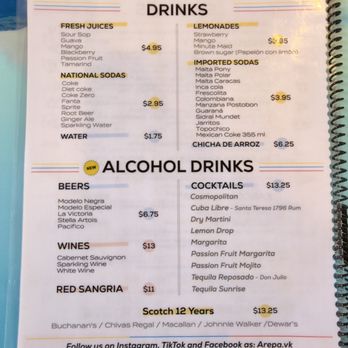 Arepa Venezuelan Kitchen - Menu - Venezuelan Near Me - Seattle, Washington