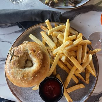 H Cafe - Smoked Salmon Eggwich - Breakfast & Brunch Near Me - Los Angeles, California