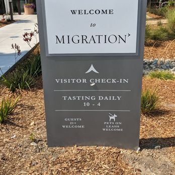 Migration Winery - Pet Friendly winery. - Wine Tasting Room Near Me - Napa, California Migration Winery - Pet Friendly winery. - Wine Tasting Room Near Me - Napa, California