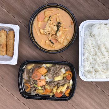 Green Mango - a variety of food in containers - Thai Near Me - Etobicoke, Ontario