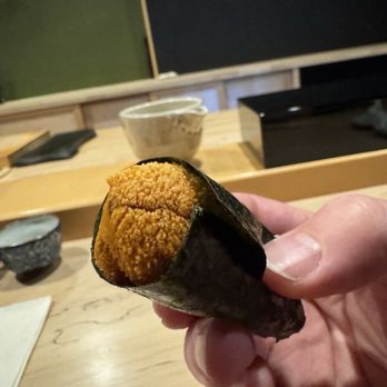 Sushi MARU - Uni (sea urchin from San Diego) - Japanese Near Me - San Diego, California Sushi MARU - Uni (sea urchin from San Diego) - Japanese Near Me - San Diego, California