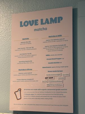 Love Lamp Matcha by null