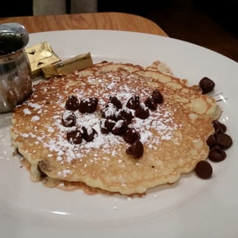 Bernie's City Diner - Chocolate Chip Pancake. I wish they used them in the batter - Breakfast & Brunch Near Me - Naples, Florida Bernie's City Diner - Chocolate Chip Pancake. I wish they used them in the batter - Breakfast & Brunch Near Me - Naples, Florida