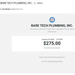 Bare Tech Plumbing