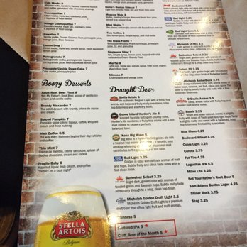 Bemo's - Drink menu - American Near Me - Cottleville, Missouri