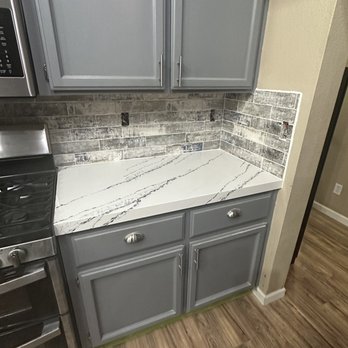 Golden Surface Countertops - After - General Contractors Near Me - Reno, Nevada
