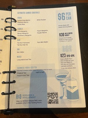 Menu photo 6 Cutwater Spirits San Diego, CA Menu photo 6 Cutwater Spirits San Diego, CA