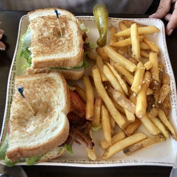Monica’s Riverview - BLTA (she didn't like it so much she didn't finish one half) - Breakfast & Brunch Near Me - Antioch, California