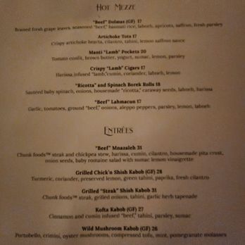 Anixi - Menu - Vegan Near Me - New York, New York