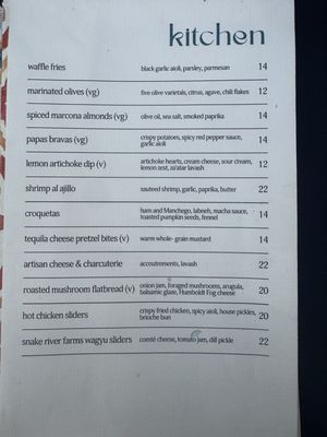 Menu photo 1 Oeste Bar Chula Vista, CA Menu photo 1 Oeste Bar Chula Vista, CA