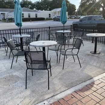 Marble Slab Creamery - Outside sitting area - Ice Cream & Frozen Yogurt Near Me - Pensacola, Florida Marble Slab Creamery - Outside sitting area - Ice Cream & Frozen Yogurt Near Me - Pensacola, Florida