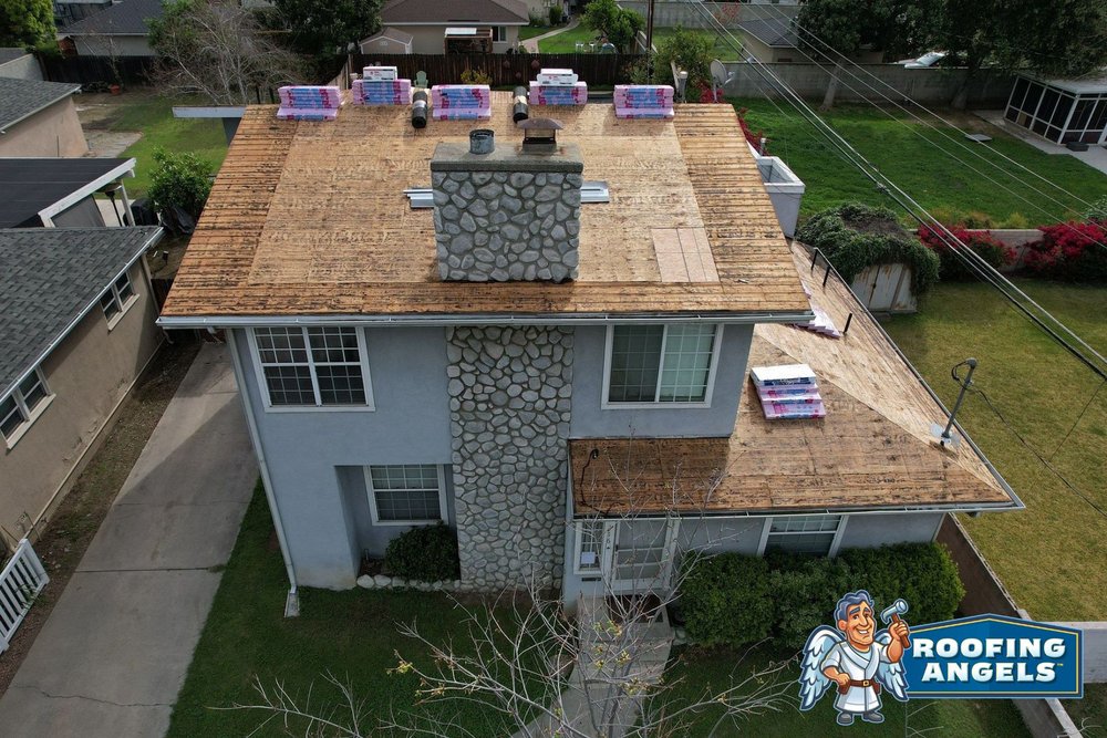 Slide of Roofing Angels