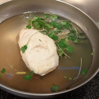 wa’z - fish and tofu dumpling with dashi broth - Japanese Near Me - Seattle, Washington