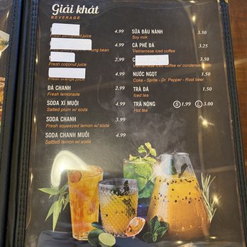 Huong Viet - Menu 5/6 - Vietnamese Near Me - Houston, Texas Huong Viet - Menu 5/6 - Vietnamese Near Me - Houston, Texas