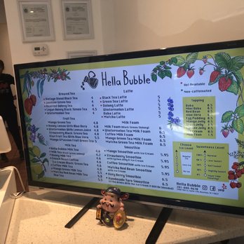 Hella Bubble - Menu - Bubble Tea Near Me - Houston, Texas Hella Bubble - Menu - Bubble Tea Near Me - Houston, Texas