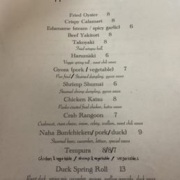 Menu Menu