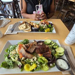 Beautiful Mediterranean salads! Beautiful Mediterranean salads!
