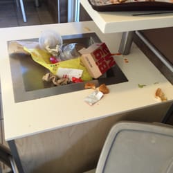 McDonald's - Looked like this from the minute I walked in the door and was still like this when I left. At least 30 minutes.