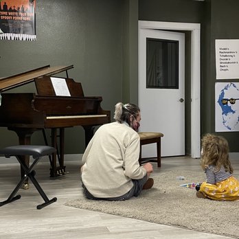 The Music Lab - Playing a music game with my three-year-old daughter. - Art Schools Near Me - Tacoma, Washington The Music Lab - Playing a music game with my three-year-old daughter. - Art Schools Near Me - Tacoma, Washington