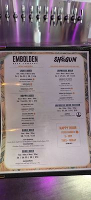 Menu photo 7 Embolden Beer Company San Diego, CA Menu photo 7 Embolden Beer Company San Diego, CA