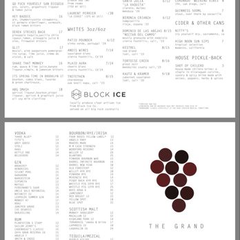 The Grand Wine Bar - Menu - Wine Bars Near Me - Sacramento, California The Grand Wine Bar - Menu - Wine Bars Near Me - Sacramento, California