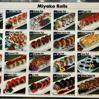 Miyako - Menu May 2024 - Japanese Near Me - La Habra, California