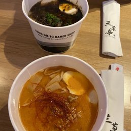 Spicy Tantan, Tonkatsu Black Spicy Tantan, Tonkatsu Black