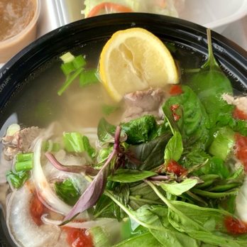 Bun Me! - Brisket pho and spring rolls with extra sauce - Vietnamese Near Me - Northridge, California Bun Me! - Brisket pho and spring rolls with extra sauce - Vietnamese Near Me - Northridge, California