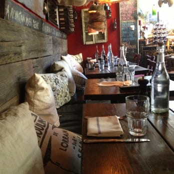 French Alpine Bistro - Lounge seating - French Near Me - Aspen, Colorado