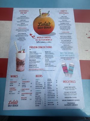 Menu photo 4 Lulu's Bait Shack Fort Lauderdale, FL Menu photo 4 Lulu's Bait Shack Fort Lauderdale, FL