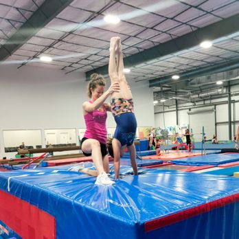 Flight Gymnastics - Coach Christine spotting vault! - Gymnastics Near Me - Ormond Beach, Florida Flight Gymnastics - Coach Christine spotting vault! - Gymnastics Near Me - Ormond Beach, Florida