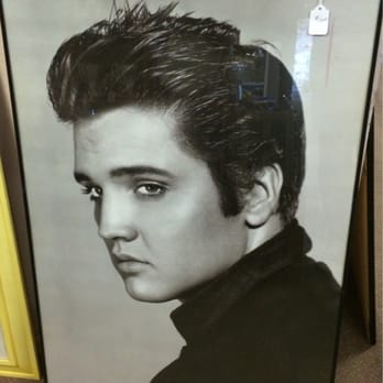 Antique Corner - A Sexy young Elvis print. - Antiques Near Me - Martinez, California