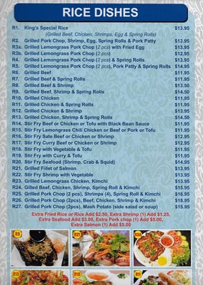 Menu photo 1 Pho King Edmonton, AB Menu photo 1 Pho King Edmonton, AB