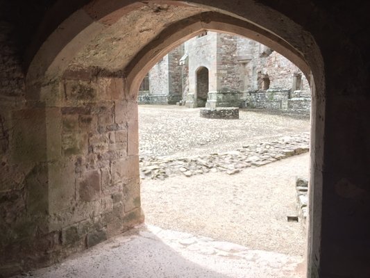 Raglan Castle by null