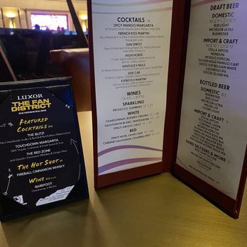 Aurora - Menu - Lounges Near Me - Las Vegas, Nevada