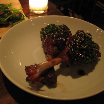 Toro - Pato con Membrillo (Smoked duck drumettes with quince glaze) - Tapas Bars Near Me - Boston, Massachusetts Toro - Pato con Membrillo (Smoked duck drumettes with quince glaze) - Tapas Bars Near Me - Boston, Massachusetts