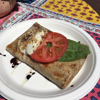 Michel's Corner - Tomato-Basil-Mozzarella-Balsamic Crepe. - Creperies Near Me - Durango, Colorado