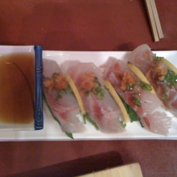 Sushi Zone - Sushi Zone - Amberjack (I think) nigiri - Sushi Bars Near Me - San Francisco, California Sushi Zone - Sushi Zone - Amberjack (I think) nigiri - Sushi Bars Near Me - San Francisco, California