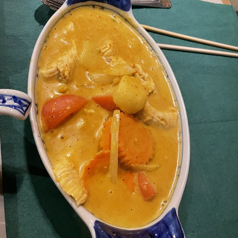 Thai Monkey - Yellow Curry - Thai Near Me - Roanoke, Texas