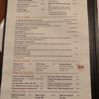 Lightfoot Restaurant - Menu - American Near Me - Leesburg, Virginia Lightfoot Restaurant - Menu - American Near Me - Leesburg, Virginia
