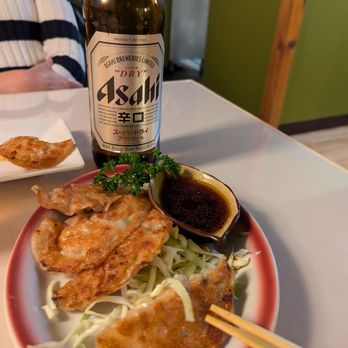 Koyo Restaurant - Gyoza and beer. Am I in heaven? No, Koyo, but it's a pretty good trade. - Japanese Near Me - Salt Lake City, Utah