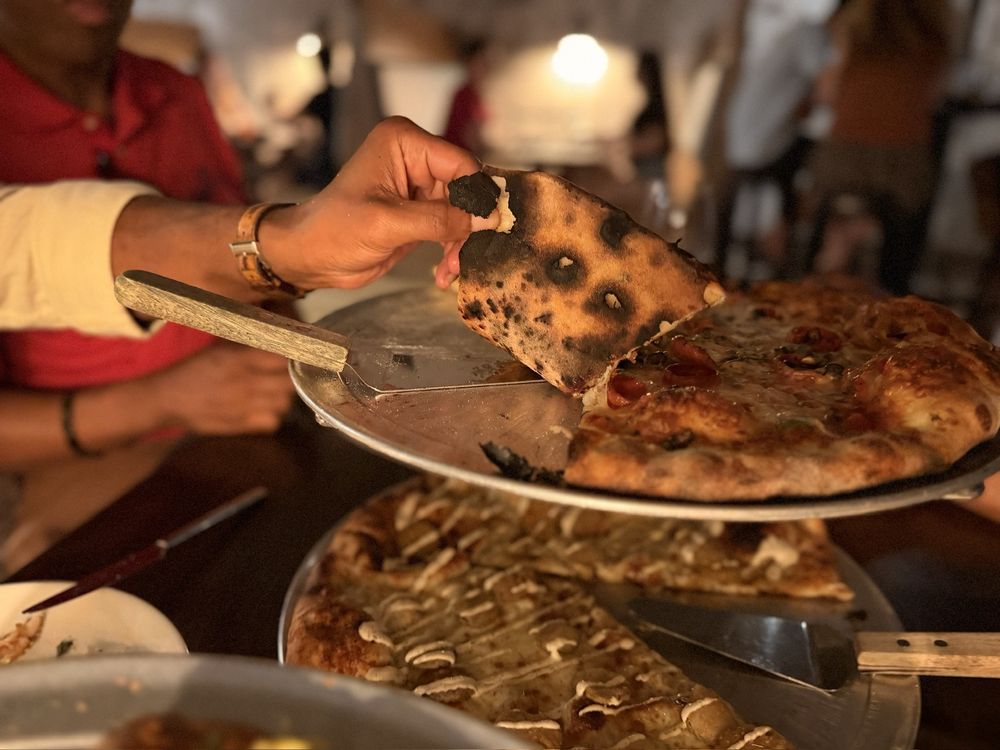 Food from Black Dog Pizza