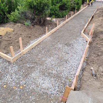 Aaxis Construction - a concrete walkway being built - General Contractors Near Me Aaxis Construction - a concrete walkway being built - General Contractors Near Me