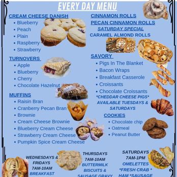 Lighthouse Bakery - Menu May 2026 - Coffee & Tea Near Me - Dauphin Island, Alabama