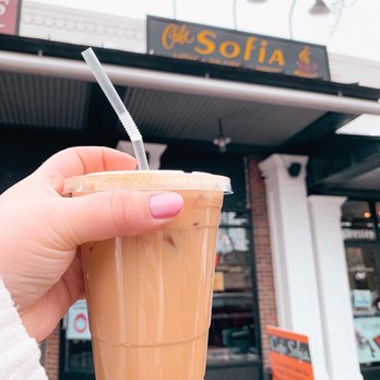 Cafe Sofia - Iced Latte - Coffee & Tea Near Me - West Hartford, Connecticut