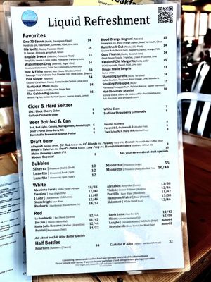 Menu photo 1 Bay Cafe Provincetown, MA