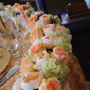 Flowers By Pouparina - Bride & Groom table, and Guest table arrangement - Florists Near Me - Hialeah, Florida Flowers By Pouparina - Bride & Groom table, and Guest table arrangement - Florists Near Me - Hialeah, Florida